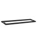 Sanco Glass Door Accessories Διπλή Λαβή / Πετσετοθήκη Μαύρο ματ SET-GL0715-Μ116