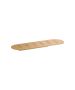 Sanco Shower Shelves Σπογγοθήκη (AISI 304) PVD θερμό μπρονζέ βουρτσιστό SH-0301-PVD-01BR
