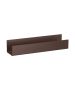 Sanco Shelves Ράφι 45cm Wenge ανάγλυφο SH-0502-W45-Α75