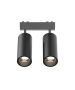 it-Lighting Nitinat 25W 3CCT LED Fan Light in Black with Wooden Color 102000220