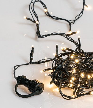 300Led Φωτάκια Με Επέκταση Και Μετασχηματιστή Ip44 ,Πράσινο Καλώδιο/Day Light Λαμπάκι (5cm Απόσταση) ,15 Μέτρα (Kelvin 3.000 - 4.000) Lianos 70101