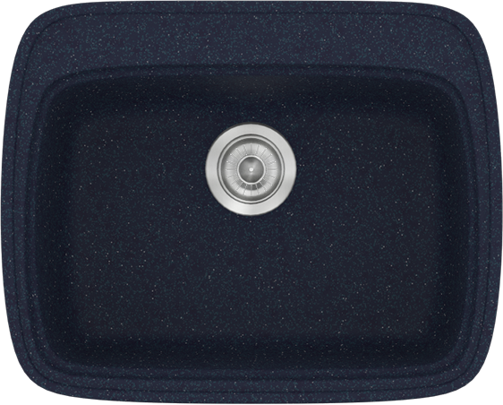 Sanitec Νεροχύτης 313 Classic 58×50 313-18-Granite-Blue