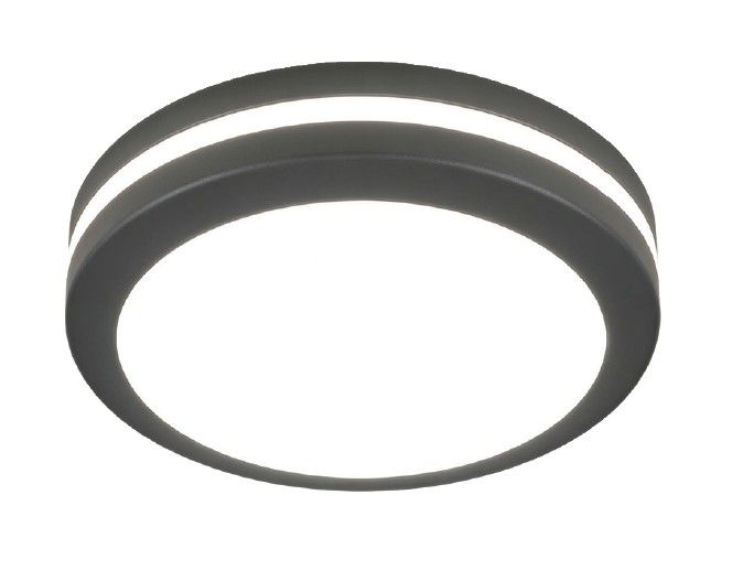 it-Lighting Klamath LED 36W 3CCT Outdoor Ceiling Light Anthracite D:30cmx5,2cm 80301140