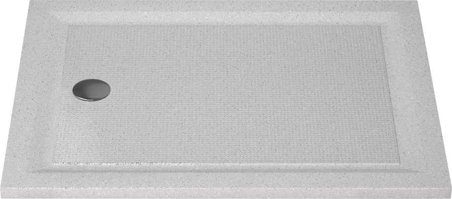Sanitec A200 Ντουζιέρα Flat Classic 140×80 A200G-14-Metallic-Ice