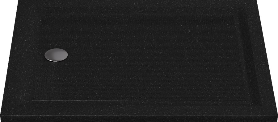 Sanitec A204 Ντουζιέρα Flat Classic 90×75 A204-22-Metallic-Space