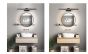 SE-BL-60 MULAN WALL LAMP BLACK 60CM  3CCT 12W WITH MEMORY Ζ2 HOMELIGHTING 77-50566
