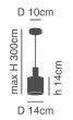 SE21-GM-4-SH1 ADEPT TUBE Gold Matt Pendant White Fabric Shade+ HOMELIGHTING 77-8596