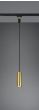 Κρεμαστό Φωτιστικό Ράγας 2 Γραμμών 6xH180cm 1xGU10 Brass Matt Trio Lighting Duoline Marley 73240108