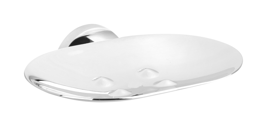 Μεταλλική Σαπουνοθήκη Χρώμιο Bronze Art Loft-500 1550-10-M