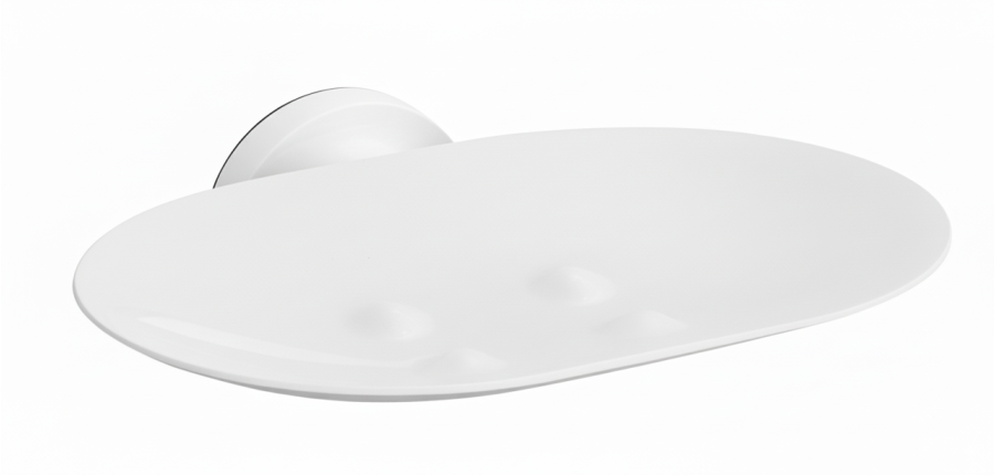 Μεταλλική Σαπουνοθήκη Λευκό Bronze Art Loft-500 1550-AA-M