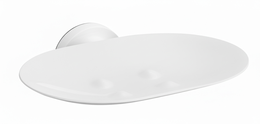 Μεταλλική Σαπουνοθήκη Λευκό Bronze Art Loft-500 1550-AA-M