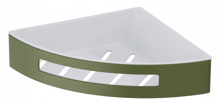 Σπογγοθήκη Γωνιακή Dark Grass Bronze Art Σπογγοθήκες 16H6A-D2