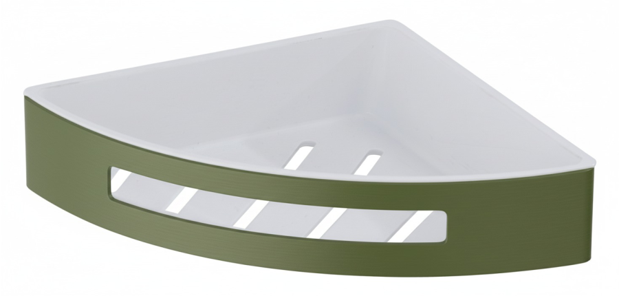 Σπογγοθήκη Γωνιακή Dark Grass Bronze Art Σπογγοθήκες 16H6A-D2