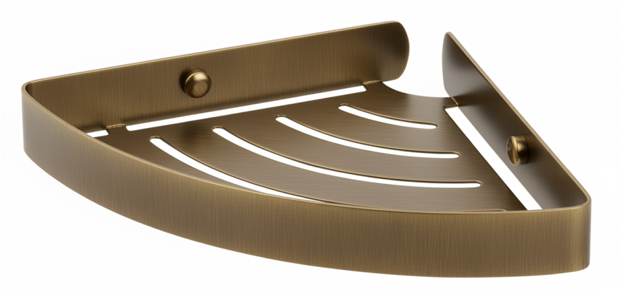 Σπογγοθήκη Γωνιακή Αντικέ Bronze Art Σπογγοθήκες 16H9-41