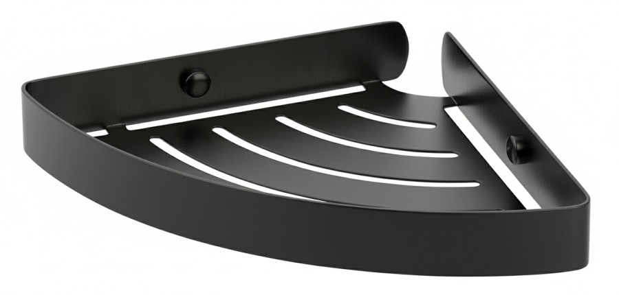 Σπογγοθήκη Γωνιακή Μαύρο Bronze Art Σπογγοθήκες 16H9-MM