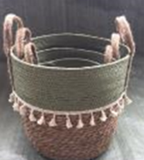 Σετ 3 Καλάθια 30x23cm το Μεγαλύτερο Etoile PT-481