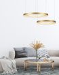 SE LED 60 AMAYA CEILING BRUSHED GOLD Δ3 HOMELIGHTING 77-8159