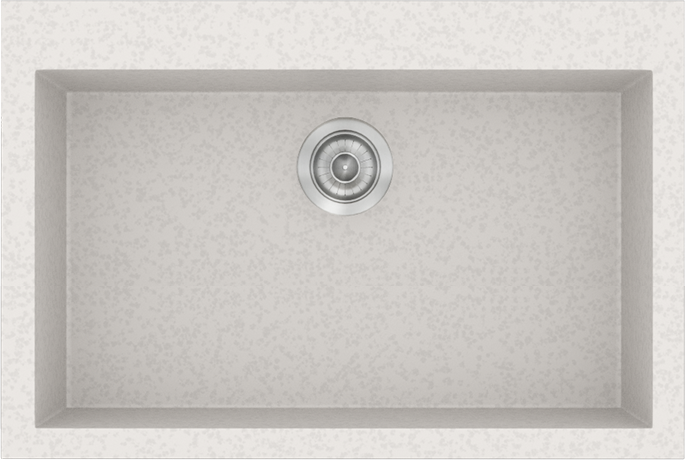 Sanitec Νεροχύτης 338 Classic 70×50 338-14-Metallic-Ice