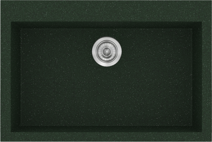 Sanitec Νεροχύτης 338 Classic 70×50 338-19-Granite-Green
