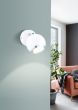 Σποτ Μονόφωτο D7x13cm 1xGU10 2,8w 3000Κ 250lm Ατσάλι Νίκελ-Λευκό Eglo Bimeda 31001