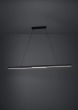 Κρεμαστό Φωτιστικό Ράγα Μαύρο L180xH150cm LED 3000K 2600lm  Eglo Montgebuono 390368