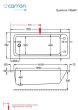 Μπανιέρα Υδρομασάζ Ακρυλική 180*80 εκ.Carron Carronite Quantum 457CH 