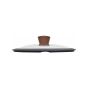 Καπάκι Γυάλινο Πυράντοχο 26cm Estia Home Art Stone 01-2152