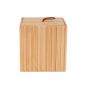 Κουτί Αποθήκευσης & Οργάνωσης 9x9x8cm Estia Home Art Bamboo Essentials 02-13165