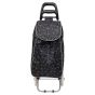Καρότσι Λαϊκής 35,5x22xH95,7cm Μαύρο 36lt Υφασμάτινο Estia Home Art 04-3364