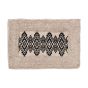 Ταπέτο Μπάνιου Βαμβακερό 40*60 εκ.Ecocasa Home Sweet Home Black 02-5351
