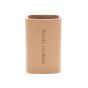 Ποτηροθήκη Επικαθήμενη Ρητίνης 210ml Μπεζ Estia Home Art Text 02-13424