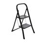 Σκαλοσκαμπώ 46x55x81cm με 2 Σκαλιά Black Estia Home Art 04-14704