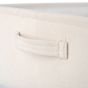 Κουτί Αποθήικευσης & Οργάνωσης 13,5x12,5x10.5cm με Χερούλια Estia Home Ivory 02-18870
