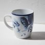 Κούπα Καφέ 330ml Πορσελάνινη Estia Home Art Blue Rose 07-16159