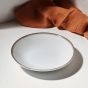 Πιάτο Βαθύ Πορσελάνινο 23cm Estia Home Art Pearl White 07-15350