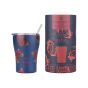 Θερμός Coffee Mug 350ml Estia Home Art Save the Aegean Electric Roses 01-22969