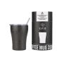 Θερμός Coffee Mug 350ml Estia Home Art Save the Aegean Noir Echo 01-22891