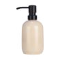 Ανλία Σαπουνιού Μπεζ Κεραμική 360ml  7,5x13cm Estia Home Art Satin 02-27759