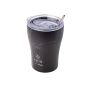 Θερμός Coffee Mug Save the Aegean 350ml Ø7xY13cm Pentelica Black Estia Home Art 01-16913