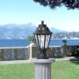 FUMAGALLI ΚΟΛΩΝΑΚΙ ΔΑΠΕΔΟΥ MIKROLOT ANNA ΜΑΥΡΟ ΕΞΑΓΩΝΟ 220X385mm Ε27 Eurolamp 145-26002