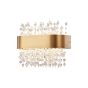 WLC 2492 GD ΑΠΛΙΚΑ LED ΧΡΥΣΗ ΟΒΑΛ ΜΕ ΚΡΥΣΤΑΛΛΑ 24W 3500K 1500 LUM ARlight 0304250