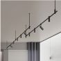 Φωτιστικό Ράγας Chandler Track Μαύρο D4,8cmx15cmx22cm LED 12W 3000K 950lm Inlight 13C-00021