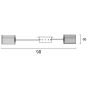  ΦΩΤΙΣΤΙΚΟ ΟΡΟΦΗΣ 8ΦΩΤΟ LED 80W 98X8 ΜΑΥΡΟ/ΧΡΥΣΟ Eurolamp ARTE ILLUMINA 144-10025