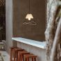 ΦΩΤΙΣΤΙΚΟ ΚΡΕΜΑΣΤΟ ΜΟΝΟΦΩΤΟ Ε27 MAX 40W D36XH28CM RATTAN ARTE ILLUMINA KAI Eurolamp 144-33010