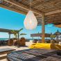 ΦΩΤΙΣΤΙΚΟ ΚΡΕΜΑΣΤΟ ΜΟΝΟΦΩΤΟ Ε27 MAX 60WD370X500 RATTAN  ΛΕΥΚΟ ARTE ILLUMINA KAI Eurolamp 144-33018