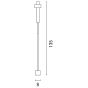 ARTE ILLUMINA ARTE ILLUMINA ΑΠΛΙΚΑ ΤΟΙΧΟΥ ΡΑΒΔΟΣ LED 9W 8X135 ΧΡΥΣΟ CLIO Eurolamp 144-58001