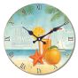 Ρολόι Tοίχου MDF 34εcm Hello Summer Etoile NN-162-406