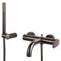 Μπαταρία  Λουτρού Κομπλέ Armando Vicario Slim Black Brushed  500100-410