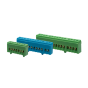 12 HOLES GREEN GROUND TERMINAL FOR DIN RAIL  ACA 282P12
