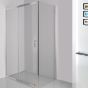 Καμπίνα 140xH180cm αντιστρέψιμη, ευθύγραμμη με σταθερό πλαϊνό 70cm Orabella Viva 30359-30380